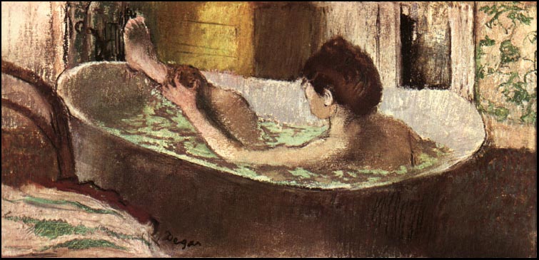 Edgar Degas Femmes Dans Son Bain